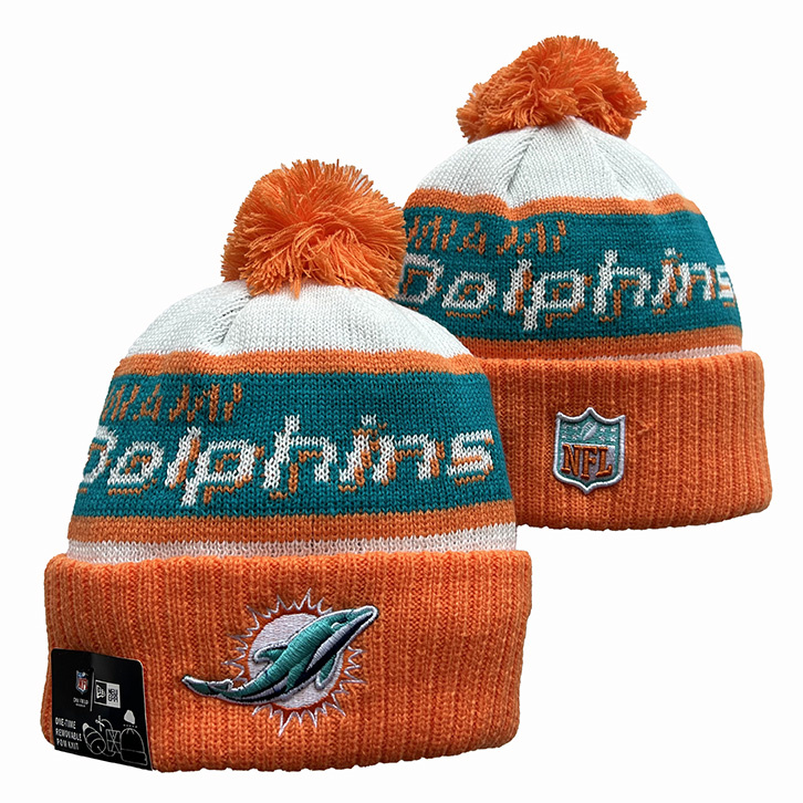 Miami Dolphins Knit Hats 045